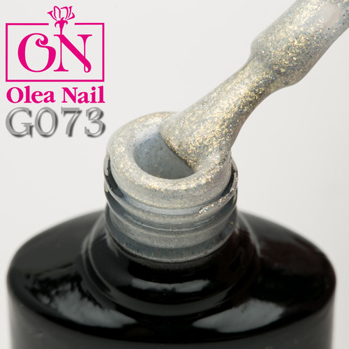 Гель лак Olea Nail черный флакон G73, 10 мл