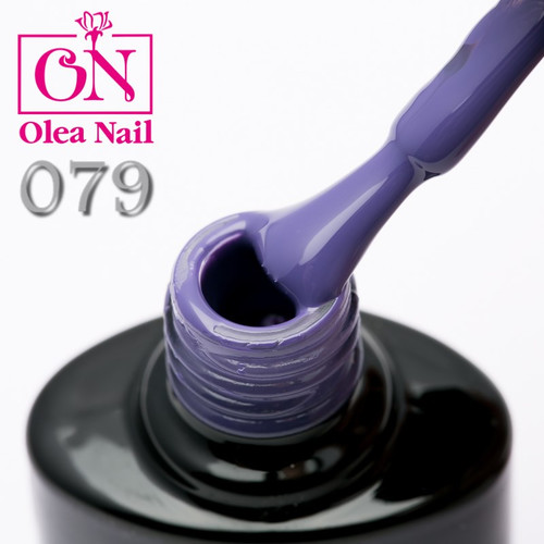 Гель лак Olea Nail черный флакон №79, 10 мл