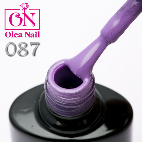 Гель лак Olea Nail черный флакон №87, 10 мл