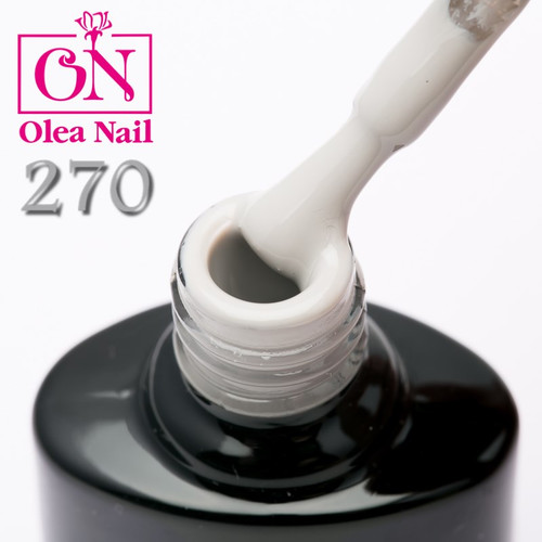 Гель лак Olea Nail черный флакон №270, 10 мл