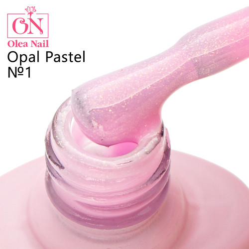 Гель лак Olea Nail Opal Pastel розовый флакон №1/10мл