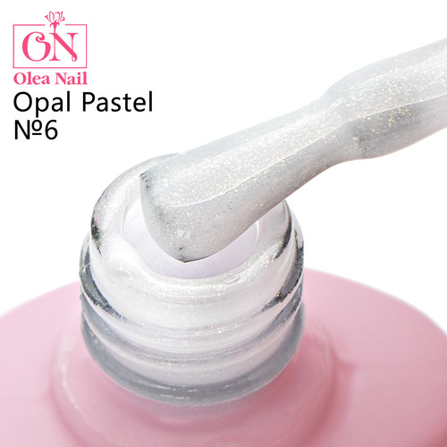 Гель лак Olea Nail Opal Pastel розовый флакон №6/10мл