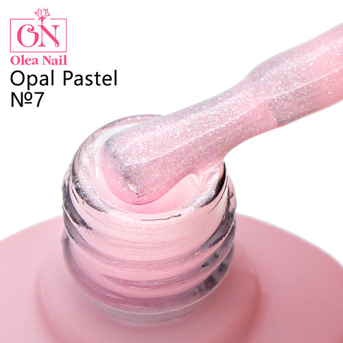 Гель лак Olea Nail Opal Pastel розовый флакон №7/10мл
