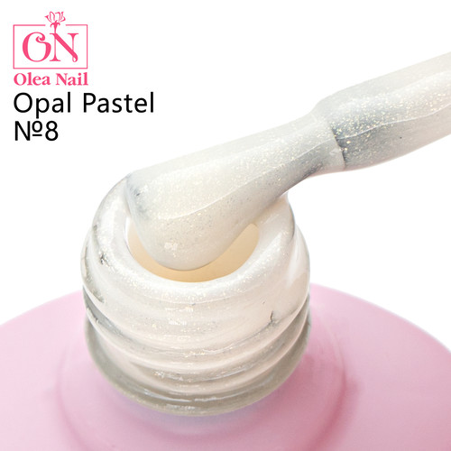 Гель лак Olea Nail Opal Pastel розовый флакон №8/10мл